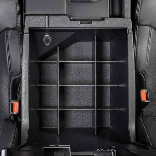 Vehicle OCD - Center Console Organizer for Toyota Tundra (2014-2021) - Made in USA - SLX103 - size: 2014-2021, style: Center Console Organizer