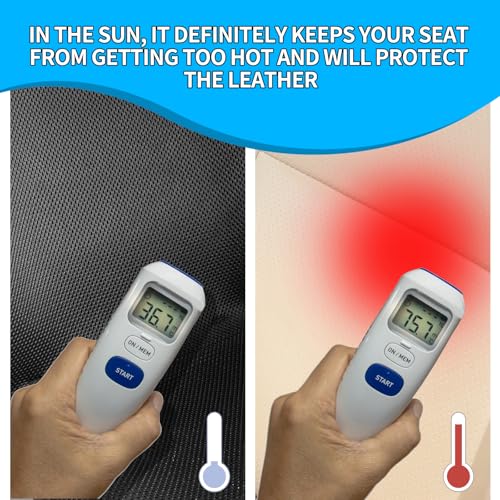 Cool Seat Cushion, Breathable Car Seat Cushion Universal Fit for Most for Auto SUV Truck, Non-Slip Seat Protector (S) - size: Small
