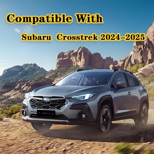 Rear Bumper Protector Guard Accessory Trim Cover Scratch Resistant Trunk Door Entry Guards Compatible with Subaru Crosstrek 2024 2025 2026 - color: Subaru Crosstrek 2024-2026