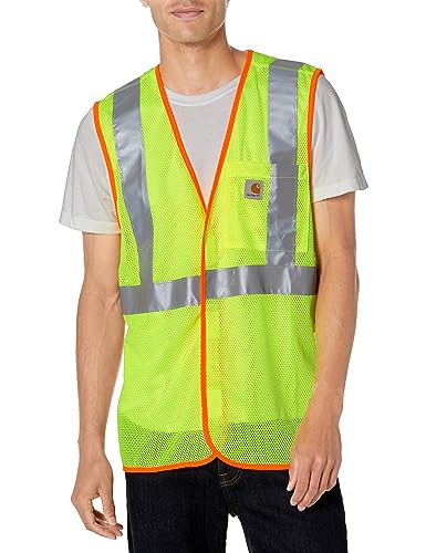 Carhartt Men's High-Visibility Mesh Class 2 Vest