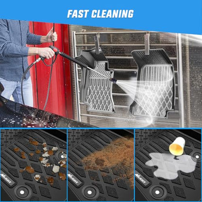 Nilight TPE Floor Mats for Mercedes Benz E-Class E300 E320 E350 E400 E550 E63 2017 2018 2019 2020 2021 2022 2023 All Weather Custom Fit Heavy Duty Floor Liners - color: 2017-2023 Benz E Class