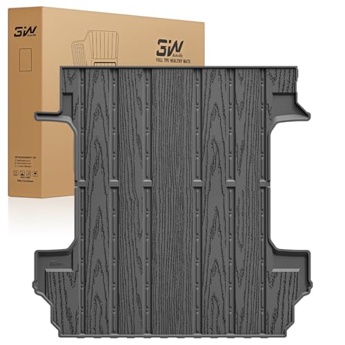 3W Truck Bed Mat for 2019-2025 2026 Chevrolet Chevy Silverado 1500/GMC Sierra 1500 (Only Fit 5.8FT Bed), Bed Liner for Chevy Silverado GMC Sierra 1500, Not Fit Optional CarbonPro Bed - size: GMC Sierra 19-26 Truck Bed Mat 5.8FT