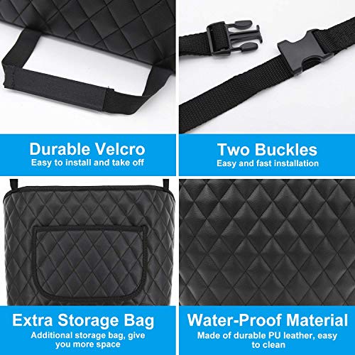 Bark Lover Car Handbag Holder, Seat Back Organizer, Barrier of Backseat Pet Kids, Purse Storage & Pocket, Car Accessories, Mesh Handbag Holder - style: Extra Space