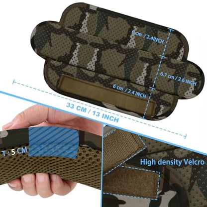 ZINZ 2-Pack Universal Shoulder Pad with Ultra Thick Cushion for Bag Luggage Bag Crossbody, Plus Long & Anti-Slip & Breathable,Camouflage Green - color: Camouflage Green