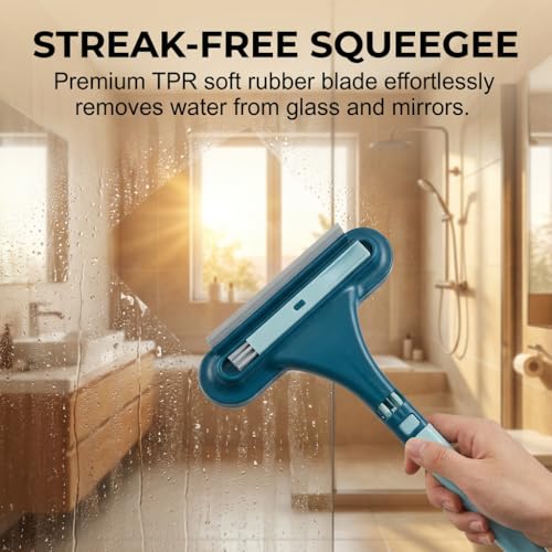 Window Screen Cleaning Brush,2 in 1 Window Screen Cleaner Tool with Squeegee,Mesh Screen Cleaner,Multi-Purpose Cleaning Brush for Patio, Door, Porch Screens (Yellow Green) - color: Yellow Green