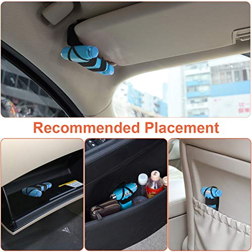 THINKWORK Car Safety Hammer for Teen Boy and Men's Gifts, Blue Three-in-One Emergency Escape Tool with Window Breaker and Seat Belt Cutter, Safety Emergency Car Escape Tool for Family and Children - color: Blue