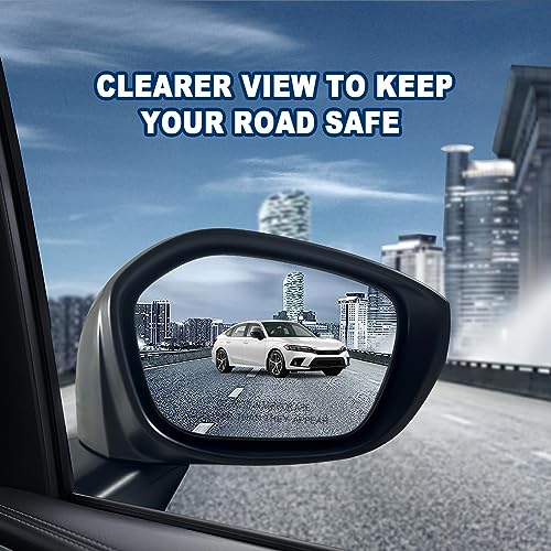 Right Passenger side Mirror Fits 2022-2026 HONDA CIVIC Sedan/Hatchback With Power Glass, Manual Folding, Match to Crystal Black Pearl Replace HO1321350 76208T20A01 (3 Pins) - size: R-3Pins