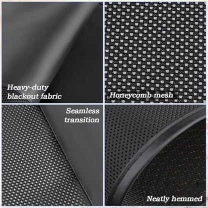 2PCS Car Curtains for Side Window, Magnetic Universal Car Window Sun Shade, Car Window Covers with Cooler Feeling, Front Seat, Sheer sunshades