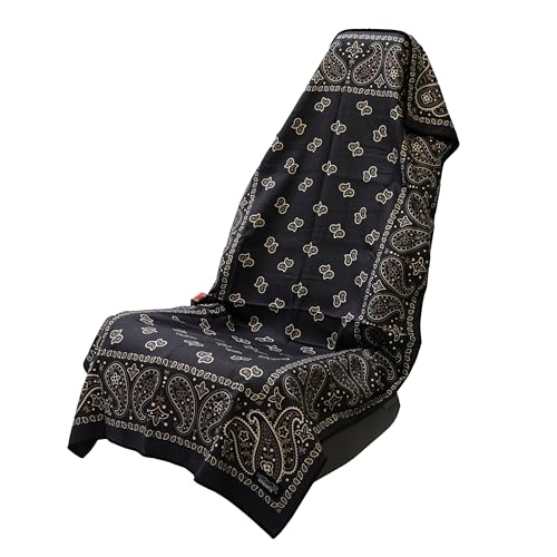 Sprints Athletic Running Towel, Full-Sized, Car Seat Cover - Performance Microfiber (Paisley Probs) - color: Paisley Probs