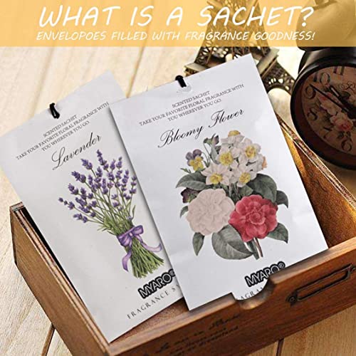 MYARO 12 Packs Scented Sachets for Drawer and Closet, Long-Lasting Potpourri Bags Closet Air Freshener Home Fragrance Sachet 3 Scents Options- Lavender, Bloomy Flower, Gardenia - color: Lavender Gardenia Jasmine