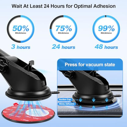 Dashboard Pad Mounting Disk for Suction Cup Phone Mount & GPS & Dashboard Camera 3.25" L Heat-Resistant Suitable for Curved Surface Textures and Flat Surfaces,3-Piece Set - style: 3 Count (Pack of 1)
