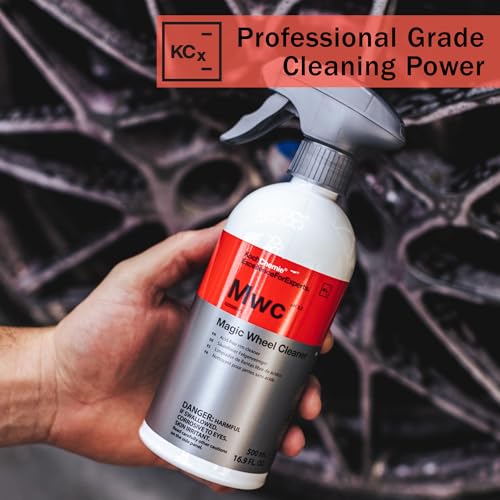 KOCHCHEMIE Magic Wheel Cleaner - Powerful Rim and Rim Well Cleaner; Acid Free, Dissolves Iron Particles Using Visible Red Discoloration, Excellent Adhesion and Viscosity (5 Liters) - size: 169 Fl Oz (Pack of 1)
