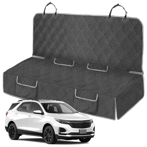 Dog Car Seat Cover Compatible with Chevy Equinox 2010-2025, Waterproof Pet Bench Seat Cover for Back Seat, 600D Heavy Duty Scratch Proof Nonslip Truck Seat Covers for Dogs - size: 2010-2025 Equinox