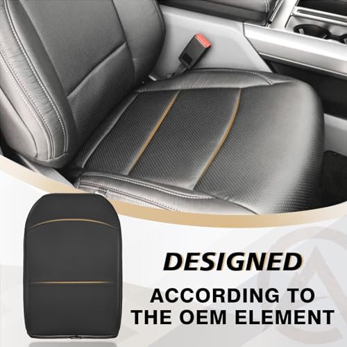 Muslogy Center Console Armrest Cover Fit for Ford F150 2021-2025 2026 Accessories, Comfort Armrest Pad Console Lid Cushion Vegan Leather 1-Inch Extra Thick(Bucket Seat ONLY) - size: 2) 21-25 |F150| Bucket Seat, +Thick