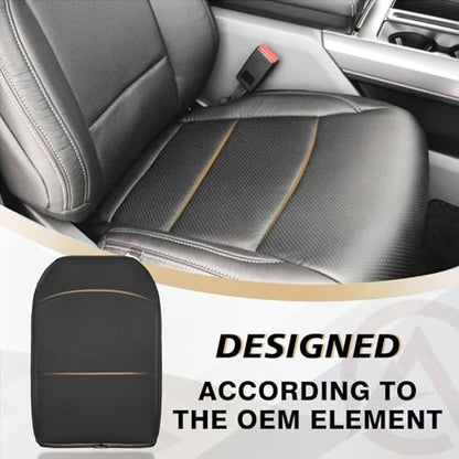 Muslogy Center Console Armrest Cover Fit for Ford F150 2021-2025 2026 Accessories, Comfort Armrest Pad Console Lid Cushion Vegan Leather 1-Inch Extra Thick(Bucket Seat ONLY) - size: 2) 21-25 |F150| Bucket Seat, +Thick