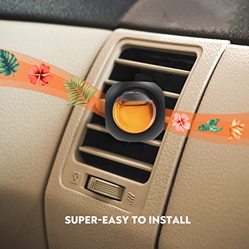 DRIVEJOY Car Air Freshener Vent Clips, 8 PK, 6 Hawaiian, 2 New Car, Car Fresheners for Men Women, Up to 240 Days, Natural Odor Eliminator - color: Hawaiian