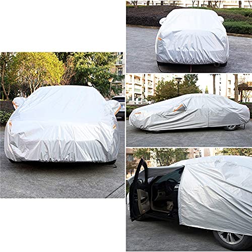 Kayme 6 Layers Car Cover Custom Fit for BMW 3 Series 320i 325i 328i 330i 335i (2013-2025) Waterproof All Weather for Automobiles, Outdoor Full Cover Rain Sun UV Protection.Silver - size: 4. Custom Fit BMW 3 Series