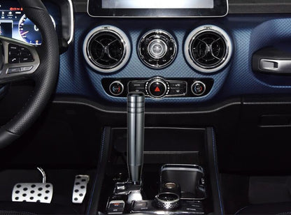 Abfer Weighted Shift Knob Tall Gear Stick Shifting Extension Car Long Shifter Knob Fit Most Manual Automatic Transmission Vehicle, Gray - color: Gray