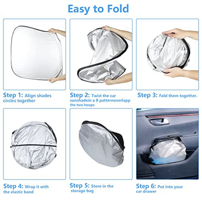 Windshield Sun Shade for Mazda CX-50 Accessories 2023 2024 2025 Window Sunshade Fit Mazda CX50 Sunshade Windshield Cover 4 Layers Front Window Shade Sun Visor Blocks UV Keep Car Cooler - size: S1. for Mazda Cx-50 2023-2025