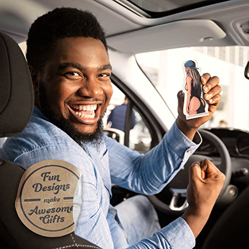 Funny Naughty Unique Car Air Fresheners Scented With Premium Oils By Fresh Fresheners (Americana) - color: Americana