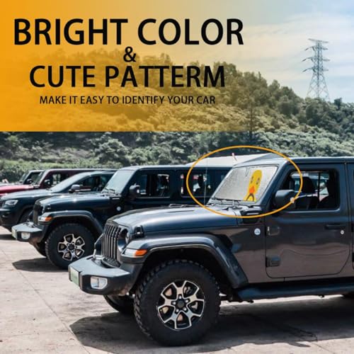 Windshield Sun Shade for Jeep Wrangler TJ JK JL & Gladiator JT 2/4 Door,Duck Sun Shade,Sunshade Windshield for Jeep Wrangler