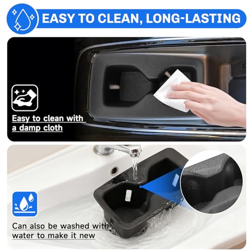 SXCY for 2023-2025 2026 Volkswagen ID.4 Accessories 2024 2025 2026 VW ID.4 Cup Holder Insert TPE Cup Holder Limiter Drink Holder Adapter Non-Slip Drink Stopper Stabilizer - color: 2023-2025 2026 VW ID.4 Cup Holder Limiter