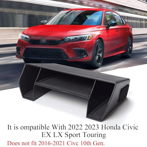 TTCR-II Compatible with 2022-2025 2026 Honda Civic Center Console Storage Box, for Civic Center Console Organizer Insert Tray 11 Gen EX LX Sport Touring - size: Insert Storage Box For Center Console