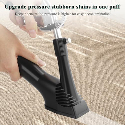 GOCCIDA 2IN1 Car Interior Detailing Air Blow Gun & vacunm Gun with Adjustable Air Flow Nozzle,Cleaning Gun Quickly Blasts Dirt and Dust from Surface Works with Air Compressor(Upgrade Rotate Tube) - color: white