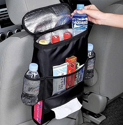 AUTOARK Standard Car Seat Back Organizer,Multi-Pocket Travel Storage Bag(Heat-Preservation),AK-002 - size: Standard