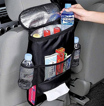 AUTOARK Standard Car Seat Back Organizer,Multi-Pocket Travel Storage Bag(Heat-Preservation),AK-002 - size: Standard