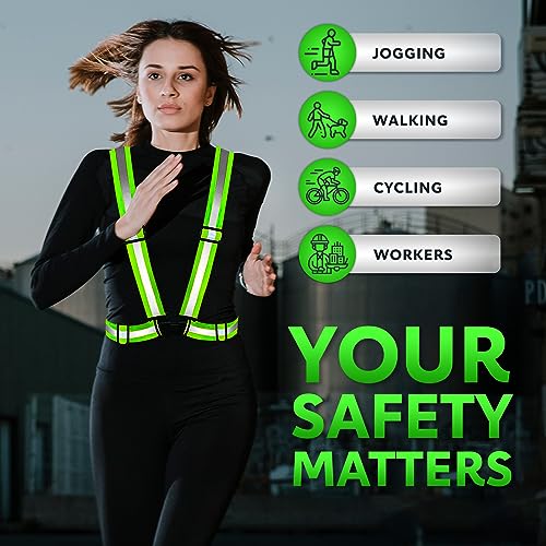 PeerBasics Safety Vests Bulk Pack - Reflective High Visibility, Men Women, Mesh (US, Alpha, One Size, Regular, Regular, Lime) - color: Lime, size: 10