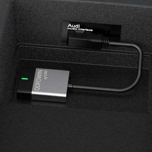 Audi Bluetooth car High-Definition Music Adapter,Wireless Audio Adapter,Compatible with Audi 3G AMI,2G AMI Interfaces,Mercedes Media,Mercedes Music Interface,and Volkswagen Music Interface