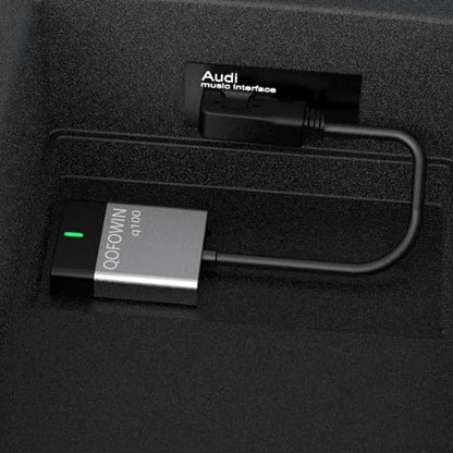Audi Bluetooth car High-Definition Music Adapter,Wireless Audio Adapter,Compatible with Audi 3G AMI,2G AMI Interfaces,Mercedes Media,Mercedes Music Interface,and Volkswagen Music Interface