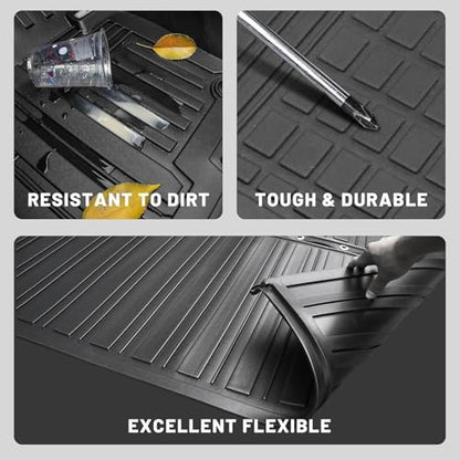 Vanseno Compatible for 2012-2017 Toyota Camry Cargo Mat Cargo Liner All Weather TPE Protection Trunk Mat for 2012 2013 2014 2015 2016 2017 Toyota Camry Accessories - color: Fit 2012-2017 Toyota Camry