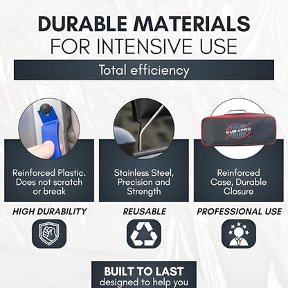 22-Piece Car Repair Tool Kit – Stainless Steel Automotive Tools, Inflatable Air Wedge, Multifunctional Vehicle Maintenance & Emergency Set with Carrying Bag