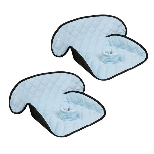 MOOB Waterproof Car Seat Protector - 2 Pack Premium Carseat Liner for Babies & Toddlers, Machine Washable & Quick-Dry, Anti-Slip Backing, Potty Training Pad for Infant Car Seat & Stroller (Blue) - color: Blue, size: 2 pack