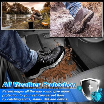Cartist Floor Mats for Nissan Kicks 2018-2024, All Weather Cargo Liner for Nissan Kicks Accessories, Heavy Duty Car Mats, Car Accessories - size: 5)Nissan Kicks【18-24】