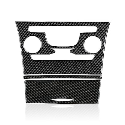 Car Air Conditioning A/C Panel Decals for 2011-2014 Chrysler 300 / 300C / 300S / Limited/Base Accessories Carbon Fiber Interior Stickers - color: Center Control Panel, 2011-2014