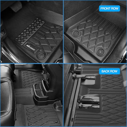 Nilight TPE Floor Mats for Toyota Grand Highlander 2024 2025 2026 with Subwoofer (Include Hybrid) Lexus TX350 2024 2025 2026, All Weather Custom Fit Heavy Duty Floor Liners - size: 2024-2026 Toyota Grand Highlander