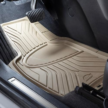 Armor All 78848 4 Piece All Season Floor Mat - Tan - color: Tan, style: 4PC Full Set