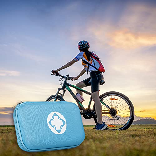 Car-Home Survival First-Aid Kit Emergency-Kit - Blue 273Piece Equipment Travel Supplies First Aid Set Home Essentials Camping Hiking YIDERBO - style: Blue-273Pcs