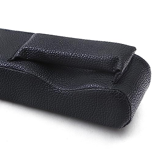 Car Seat Gap Filler 2 Pack,Car Seat Gap Filler Organizer,Car Seat Gap Plug with Storage Slot,3 in 1 Car Seat Gap Filler,Prevent Small Items from Falling(Black) - color: black