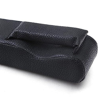 Car Seat Gap Filler 2 Pack,Car Seat Gap Filler Organizer,Car Seat Gap Plug with Storage Slot,3 in 1 Car Seat Gap Filler,Prevent Small Items from Falling(Black) - color: black