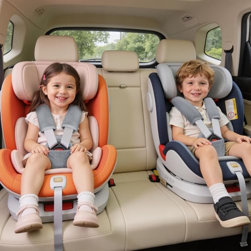 3 Pcs Car Seat Stroller Straps Pads for Baby, Newborn Soft Shoulder Strap and Crotch Covers, Universal Shoulder Straps Pads for Car Seat, Pushchair, High Chair (Grey) - color: Grey