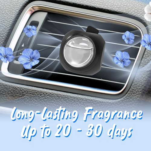 Car Air Freshener Vent Clips, 8 Pack, Provides Long-Lasting Scent, Up to 240 Days (Linen) - color: Linen