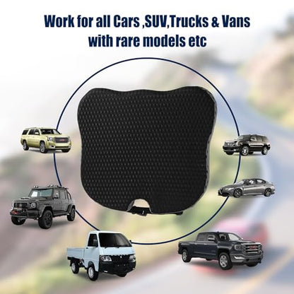 Hapiclody Car Seat Cushion for Driving,Office Chair Cushions Non-Slip Hip & Lower Back Tailbone Chair Pillow Pad,Memory Foam Seat Cushion for Car Seat Driver Truck Desk Wheelchair