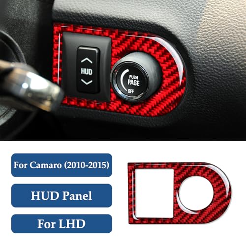 Car Sticker Carbon Fiber Interior Trim Decal for Chevrolet Camaro 2010 2011 2012 2013 2014 2015 Accessories (HUD Panel) - color: Hud Panel