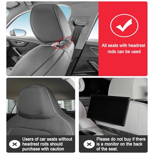 Car Tray Table, Multi Functional Car Backseat Tray Desk, Foldable Tray Seat Back Laptop Desk for Car Travel, for Working, Writing, Eating, Traveling