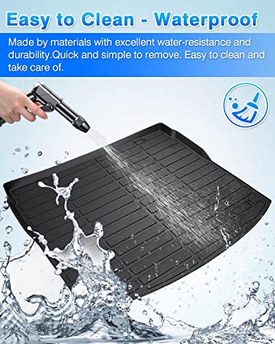CRV Cargo Liner - Fits for Honda CR-V 2026 2025 2024 2023 (Not for Hybrid), All Weather Trunk Mat for CRV Accessories (Fit Cargo Tray in Lowest Position) Heavy Duty - size: 1)Honda CR-V 2023-2025(Not for Hybrid)