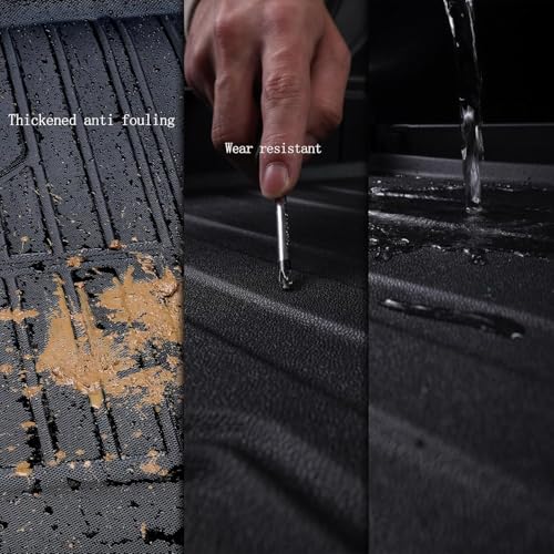 Floor Mats for 2018-2024 2025 2026 Honda Odyssey, TPE All Weather Protection 3 Row Floor Liners & Trunk Mat with Baskrest Mat for Honda Odyssey Accessories - size: 2018-2026 Honda Odyssey Full Mats